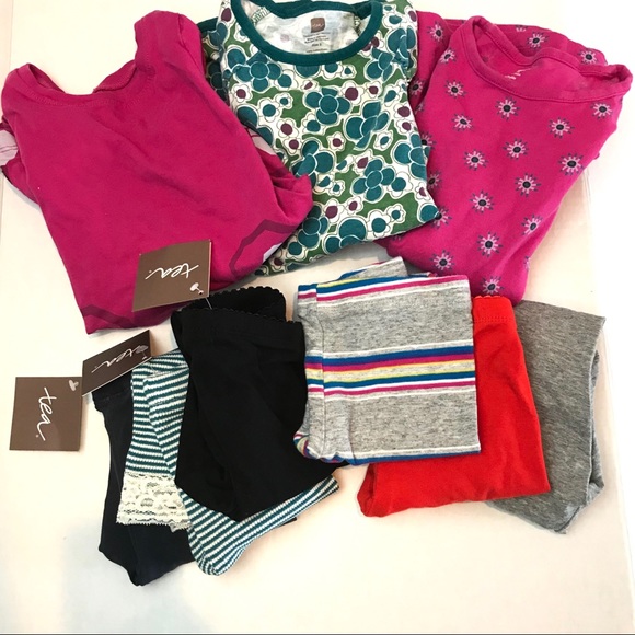 Tea Collection Other - Tea Collection long sleeve dress leggings bundle 2